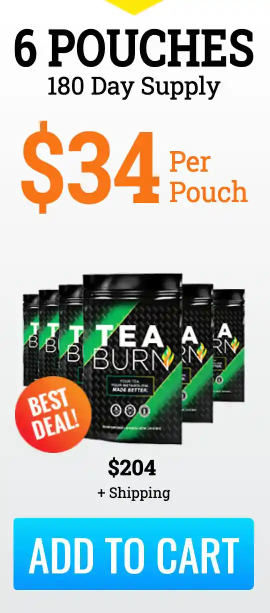 Tea Burn 6 pouch price